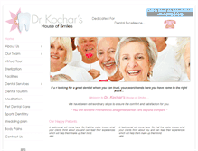 Tablet Screenshot of drkochar.com